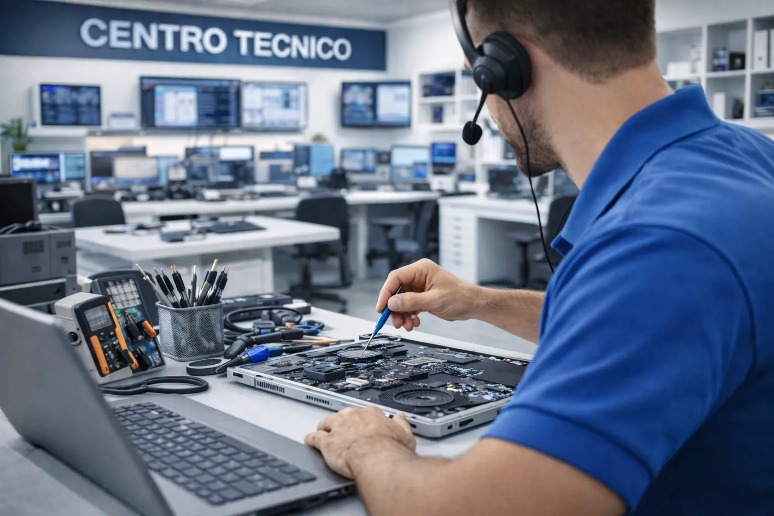 Reparación de laptops industriales